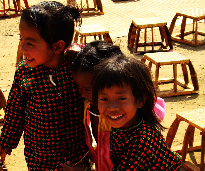 children at festival